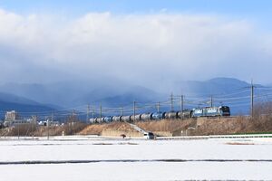 2月10日撮影　久々に東線貨物5460ﾚを撮影