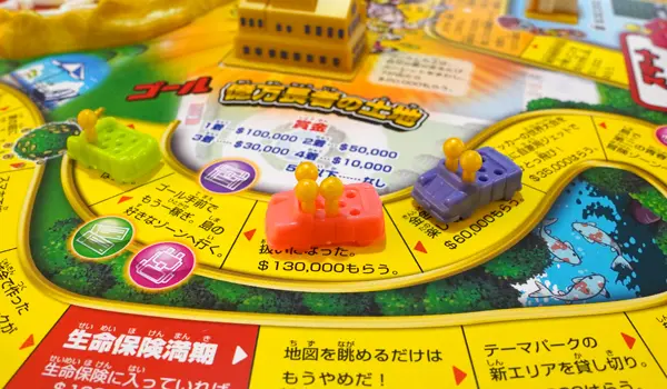 金色の人物ピン｜人生ゲーム ゴールデンドリーム