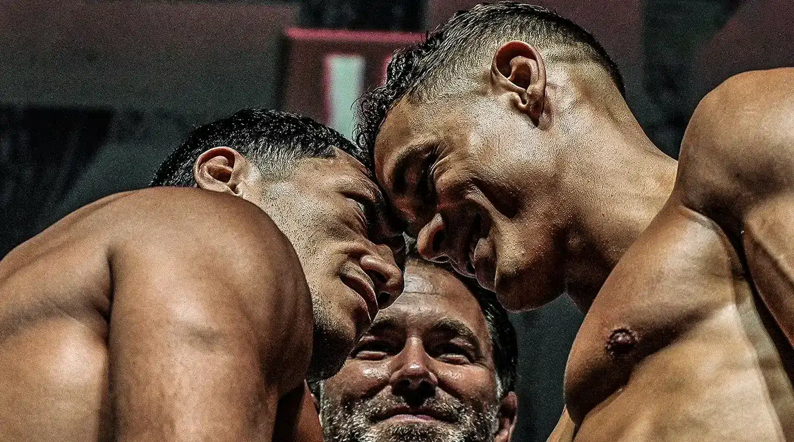 Jai Opetaia and David Nyika Weigh In