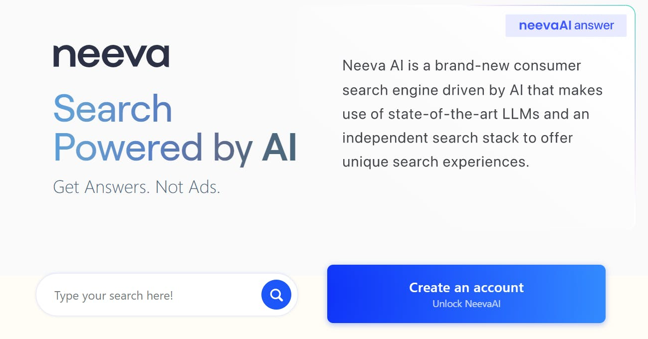 曾被看好的 Google 競爭對手 Neeva，宣布關閉 AI 搜尋引擎