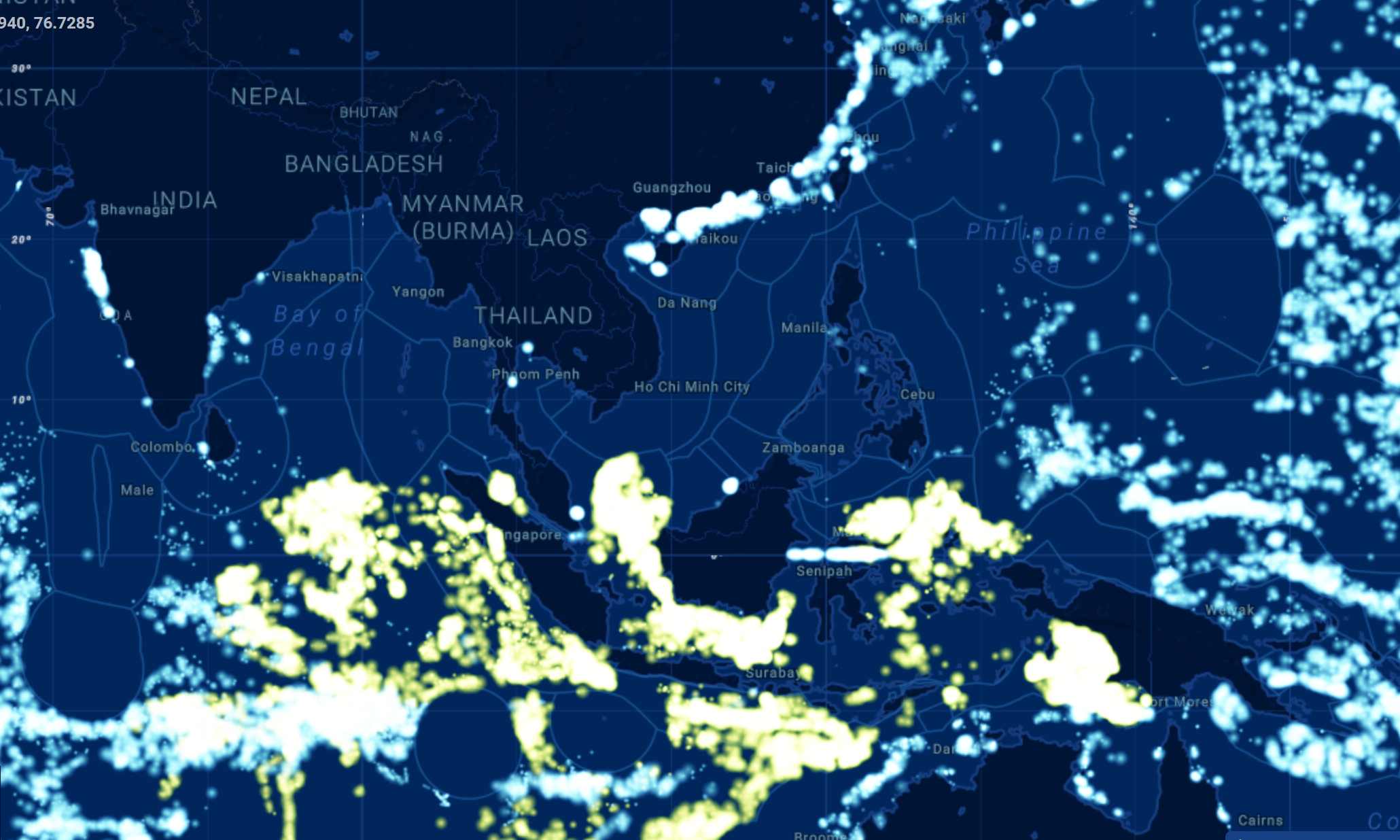 New Maps Reveal the Extent of Global Industrial Fishing