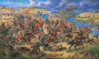 1200px-Князь_Данило_Острозький_у_битві_н Mongol Empire war