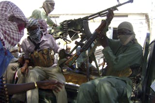 Somalia al-Shabaab insurgents arrive in capital Mogadishu