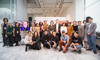 臺北市立美術館館長林平、2020台北雙年展策展人布魯諾．拉圖（Bruno_Lat