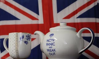 Brexit tea Now Panic and Freak Out