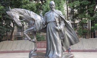 The_statue_of_Xin_Qiji