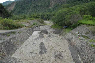 南投＿蘭島溪＿土石流試驗場