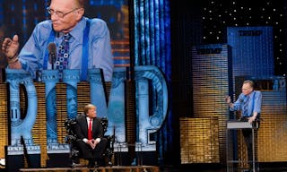 Trump roast larry king