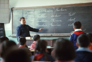 語言學習_英文課_English Class in Beijing Classroom