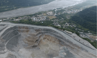 新城亞泥礦場（地球公民基金會提供）