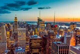 Midtown Manhattan Skyline, New York, New York USA.