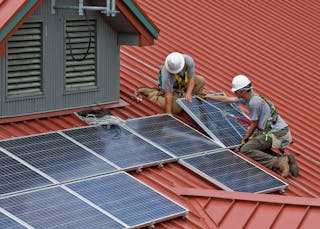 Wayne National Forest Solar Panel Construction