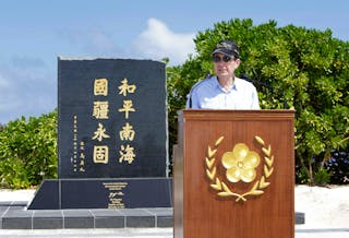 Ma Ying-jeou 馬英九 太平島