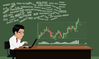 Stock trader is using so many trading tool to analyze stock chart