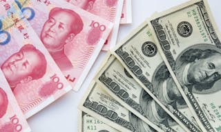 USD and RMB 美元 人民幣