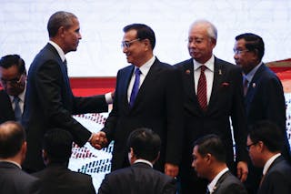 李克強＿歐巴馬＿納吉＿Barack Obama, Li Keqiang, Najib Razak