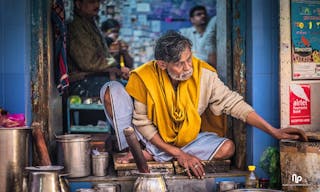 The Blue Lassi Shop, Varanasi