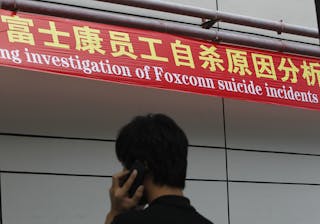 China Foxconn Deaths