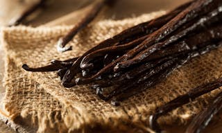 Raw Organic Vanilla Beans Ready to Cut