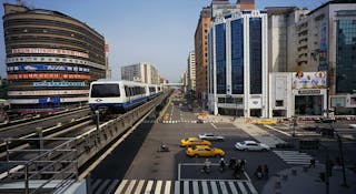 MRT Trains in Taipei