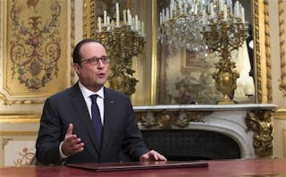 France Hollande New Year