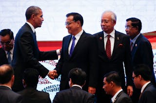 李克強＿歐巴馬＿納吉＿Barack Obama, Li Keqiang, Najib Razak