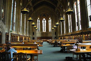 Suzzallo Library, one of the great libraries of the world - studying here embues you with a feeling of scholarly history, Seattl