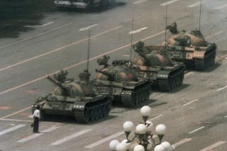 China Tiananmen Then and Now