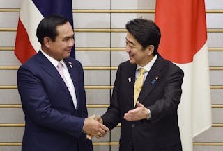 Shinzo Abe, Prayuth Chan-ocha