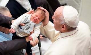 教宗Pope Francis嬰兒