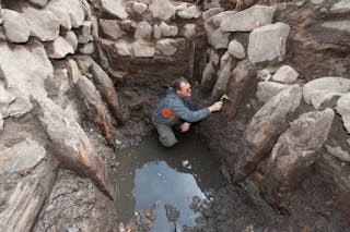 Excavations in the center of Stralsund