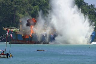 Indonesia Illegal Fishing Boat