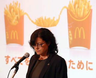 Mcdonald's Japan head apologizes for food scandal