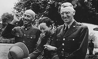 Chiang_Kai_Shek_and_wife_with_Lieutenant