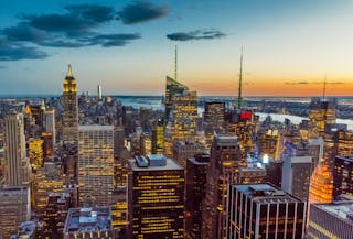 Midtown Manhattan Skyline, New York, New York USA.