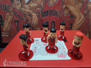 [丁仔分享]SLAM DUNK FIGURE COLLECTION 灌籃高手公仔 湘北SET，終於入手~