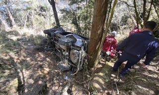 郡大林道車禍事故郡大山接駁車