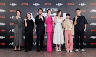 _Netflix華語職人劇《人選之人_-_造浪者》（左起）編劇厭世姬、編劇簡莉穎