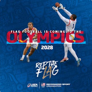 Flag Football成為奧運正式項目，將在2028年洛杉磯奧運會首次亮相。