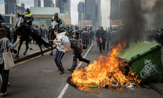 Anti-war protesters in Melbourne