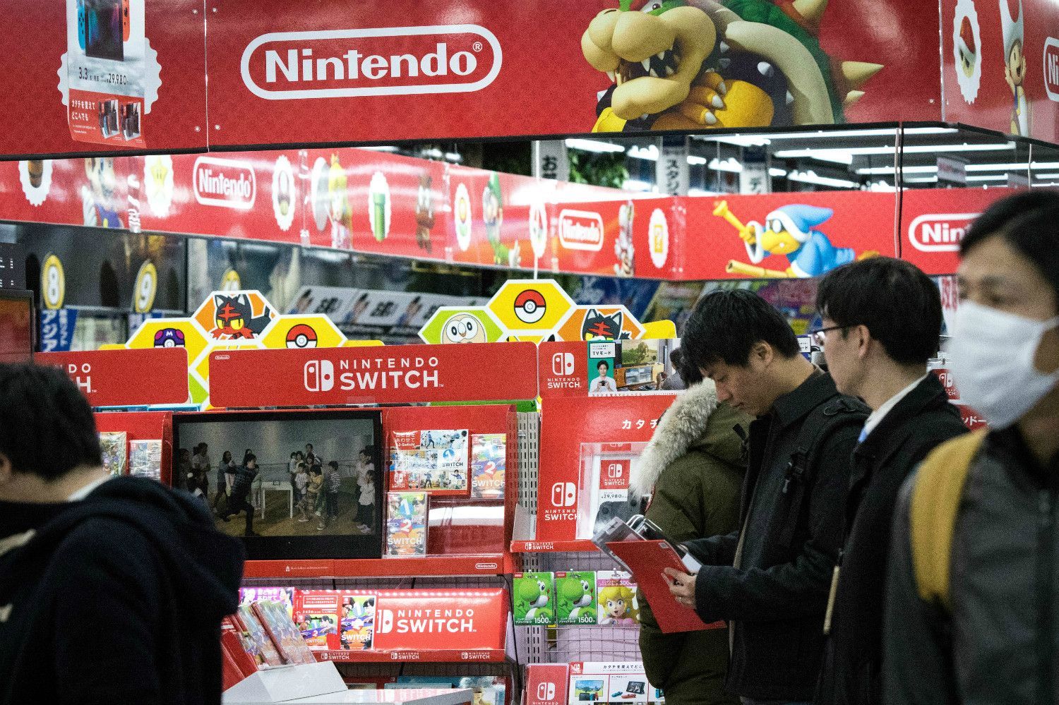 ニンテンドースイッチ発売日　©getty