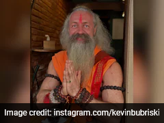 At Maha Kumbh, 7-Foot Tall 'Muscular Baba' From Russia Steals The Spotlight