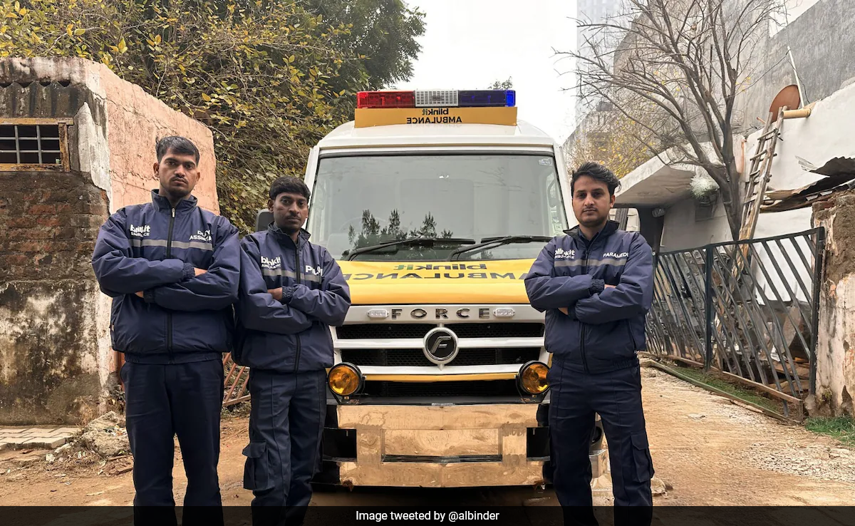 &quot;Ambulance In 10 Minutes&quot;: Blinkit Rolls Out New Service In Gurugram