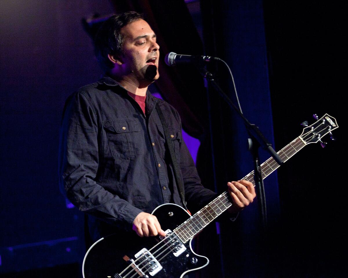 Adam Schlesinger of Fountains of Wayne has been hospitalized for about a week. 