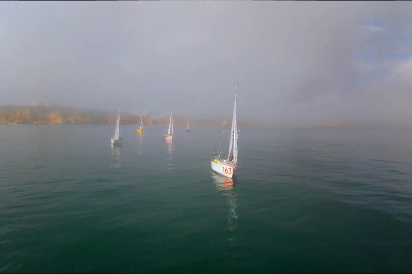 Sailing across the Atlantic - Fog
