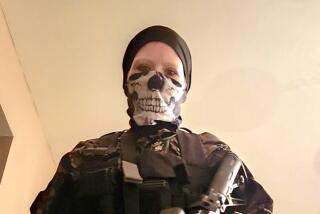One photograph depicted a woman believed to be Sarah Beth Clendaniel of Catonsville, Maryland wearing tactical gear.