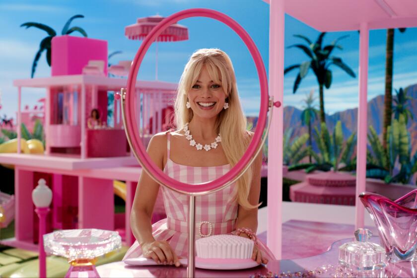 MARGOT ROBBIE as Barbie in Warner Bros. Pictures' "BARBIE," a Warner Bros. Pictures release.