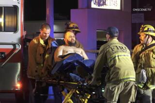 A person is transported by ambulance after seven people were wounded when shots were fired in the parking lot of a Long Beach nightclub on May 4. The shooting occurred about 11:15 p.m. Saturday in the area of SouthStreet and Paramount Boulevard, according to Long Beach Police Department spokeswoman Alexis Lauro.