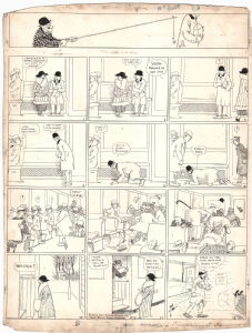 Tad Dorgan - 1924 For Better or For Worse Sunday Page - Prohibition Gag Comic Art