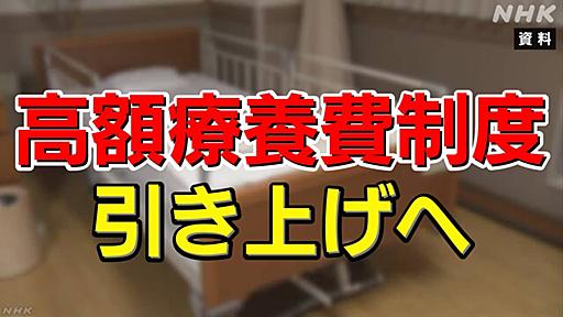 高額療養費制度 引き上げで自己負担どうなる？年収別に詳しく2025年8月から 2026-2027年も段階的に引き上げ | NHK